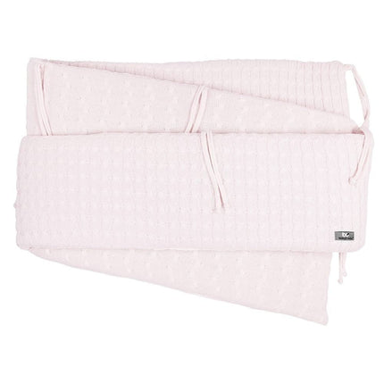 Baby's Only Bedomrander Cable Classic Roze 330x20cm - Baby's Only - Babywinkel - 8719075021392