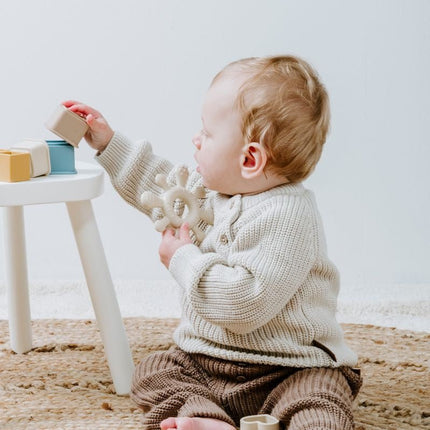 Baby's Only Bijtring Blossom Warm Linen - Baby's Only - Babywinkel - 8720791353476