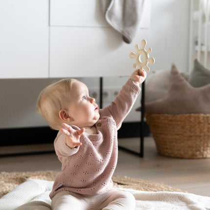 Baby's Only Bijtring Blossom Warm Linen - Baby's Only - Babywinkel - 8720791353476