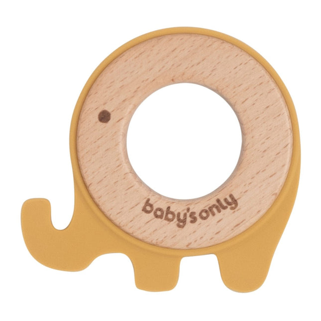 Baby's Only Bijtring Olifant Oker - Baby's Only - Babywinkel - 8720512364675