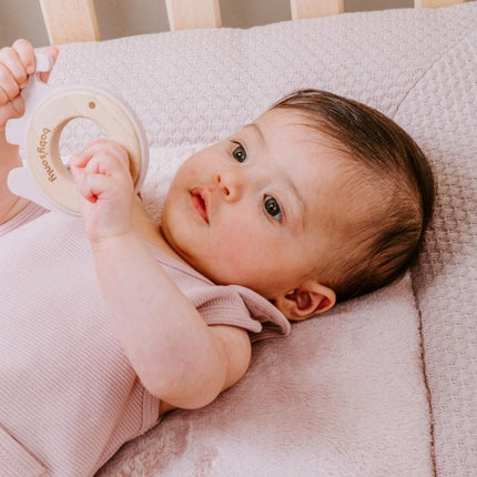 Baby's Only Bijtring Olifant Oud Roze - Baby's Only - Babywinkel - 8720512364651