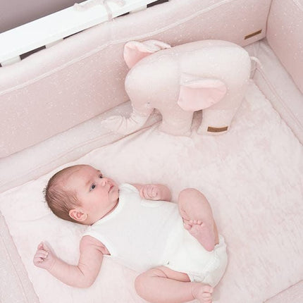 Baby's Only Boxkleed Sparkle Melee Goudmint 75x95cm - Baby's Only - Babywinkel - 8719497048038