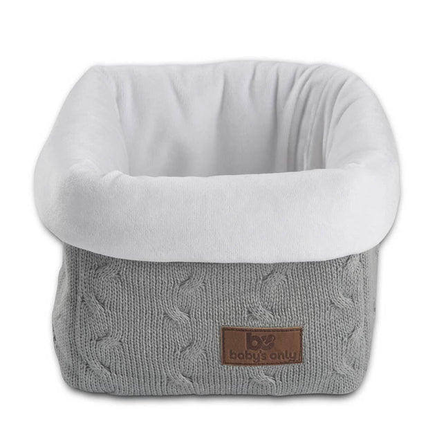 Baby's Only Commodemandje Cable Grijs - Baby's Only - Babywinkel - 8718481185322