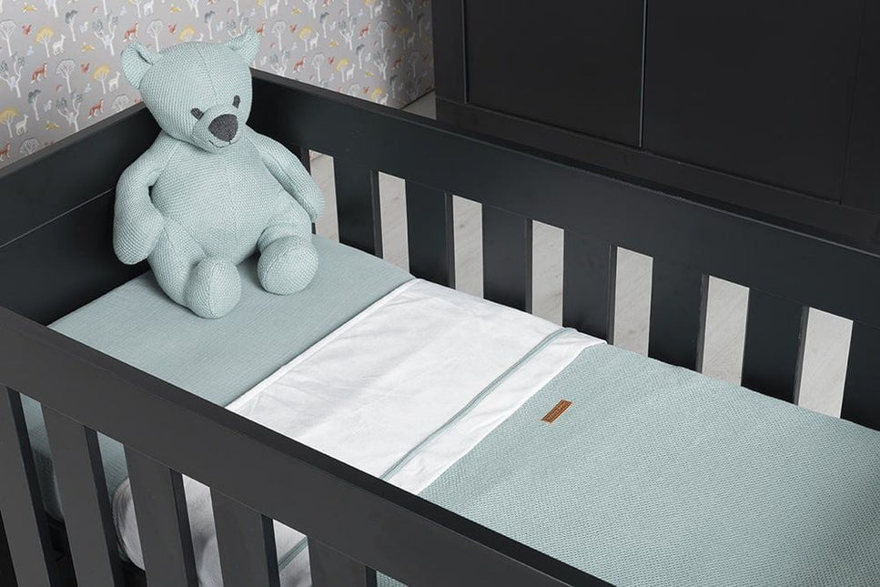 Baby's Only Dekbedovertrek Classic Mint 100x135cm - Baby's Only - Babywinkel - 8719075020432