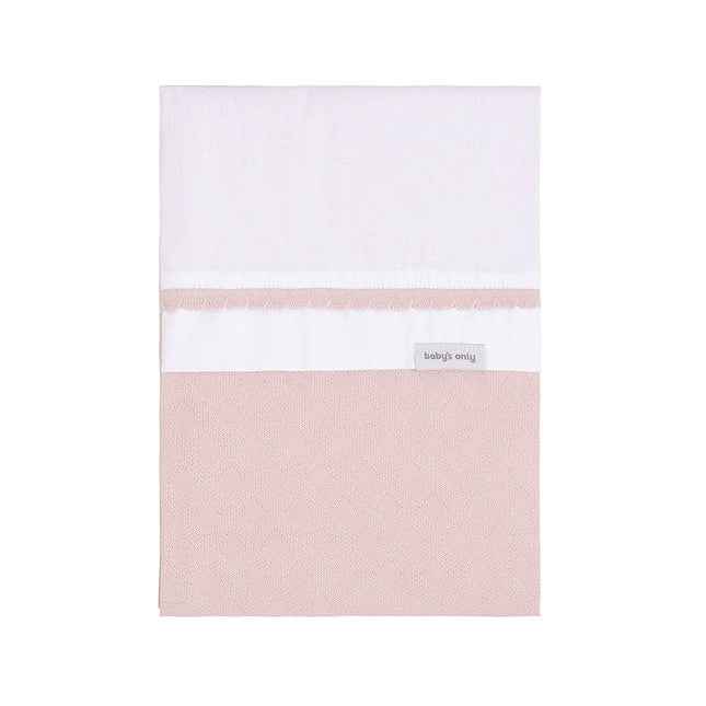 Baby's Only Dekbedovertrek Reef Misty Pink 100x135cm - Baby's Only - Babywinkel - 8720512361032