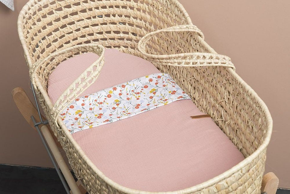 Baby's Only Hoeslaken Breeze Oud Roze 60x120cm - Baby's Only - Babywinkel - 8720088331217