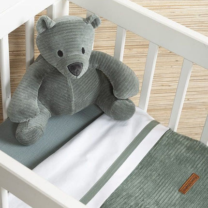 Baby's Only Hoeslaken Breeze Stonegreen 60x120cm - Baby's Only - Babywinkel - 8720088332757