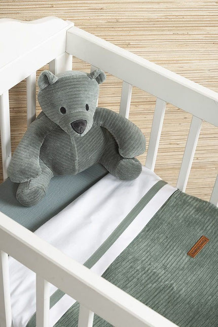 Baby's Only Hoeslaken Breeze Stonegreen 60x120cm - Baby's Only - Babywinkel - 8720088332757