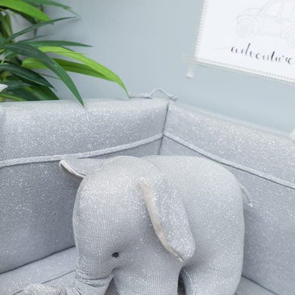 Baby's Only Knuffel Olifant Sparkle Zilvergrijs - Baby's Only - Babywinkel - 8719497045440