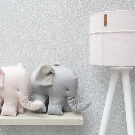 Baby's Only Knuffel Olifant Sparkle Zilverroze - Baby's Only - Babywinkel - 8719497045433