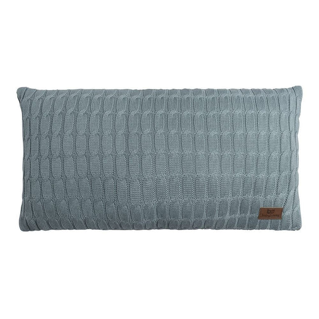 Baby's Only Kussen Cable Stonegreen 60x30cm - Baby's Only - Babywinkel - 8719497043637