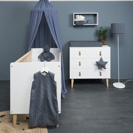 Baby's Only Lampenkap Babykamer Cable Granit 30cm - Baby's Only - Babywinkel - 8720088335710