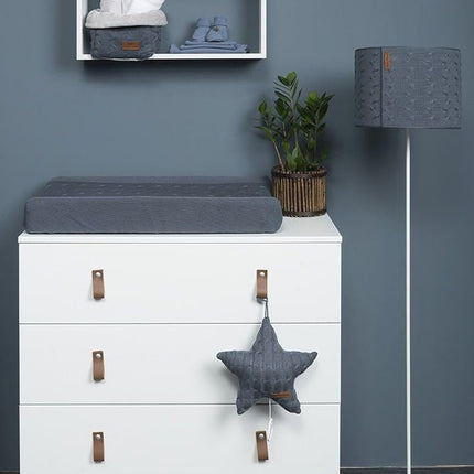 Baby's Only Lampenkap Babykamer Cable Granit 30cm - Baby's Only - Babywinkel - 8720088335710