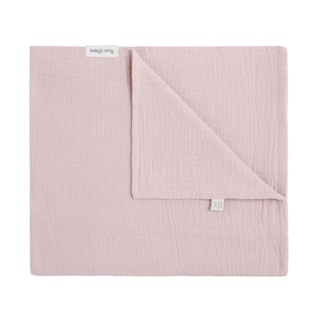 Baby's Only Ledikantdeken Fresh Oud Roze 100x135cm - Baby's Only - Babywinkel - 8720791354855