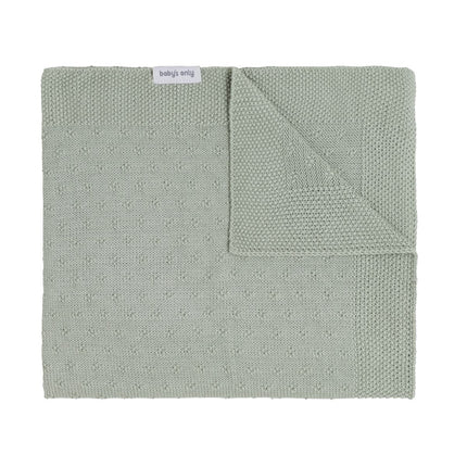 Baby's Only Ledikantdeken Mood Laurel Green - Baby's Only - Babywinkel - 8720791359461
