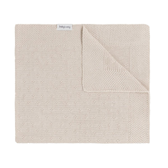 Baby's Only Ledikantdeken Mood Warm Linen - Baby's Only - Babywinkel - 8720791359454