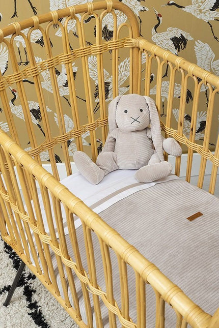 Baby's Only Ledikantdeken Sense Kiezelgrijs koop je bij Babywinkel