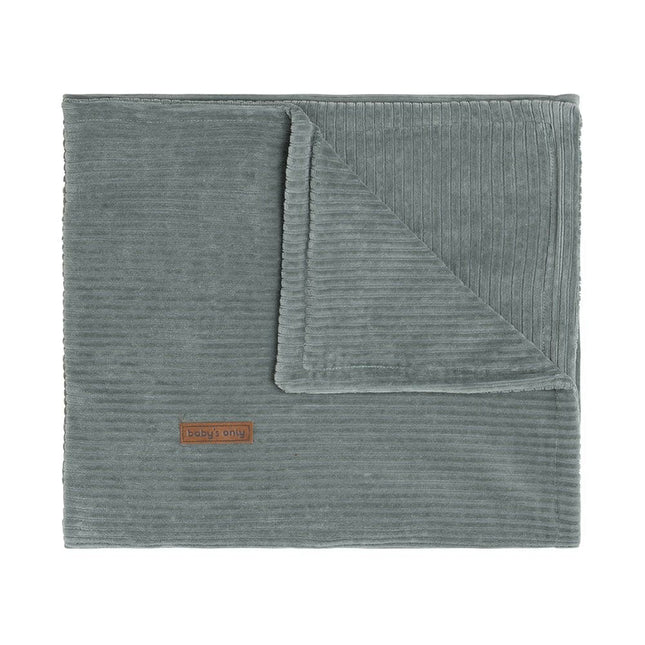 Baby's Only Ledikantdeken Sense Zeegroen - Baby's Only - Babywinkel - 8720088334966