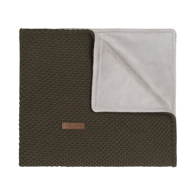 Baby's Only Ledikantdeken Soft Flavor Groen koop je bij Babywinkel