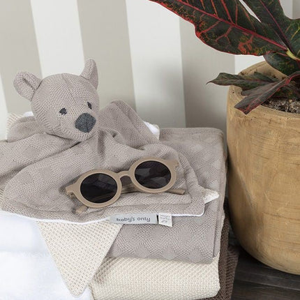 Baby's Only Ledikantdeken Teddy Classic Zand - Baby's Only - Babywinkel - 8719497047512