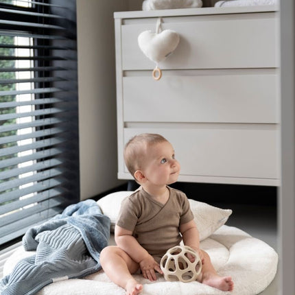 Baby's Only Ledikantdeken Teddy Grace Nordic Blue - Babywinkel - 8720791358037