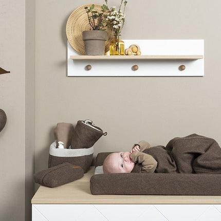 Baby's Only Muziekhanger Baby Hart Classic Cacao - Baby's Only - Babywinkel - 8720512362275