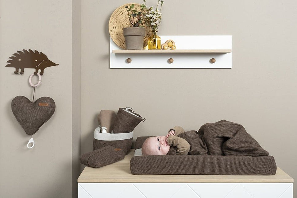 Baby's Only Muziekhanger Baby Hart Classic Cacao - Baby's Only - Babywinkel - 8720512362275