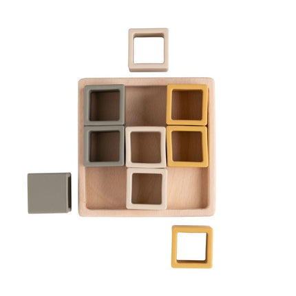Baby's Only Puzzel Blok Earth - Baby's Only - Babywinkel - 8720791353551