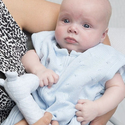 Baby's Only Slaapzak Baby Cable Baby Blauw 70cm - Baby's Only - Babywinkel - 8719075024522