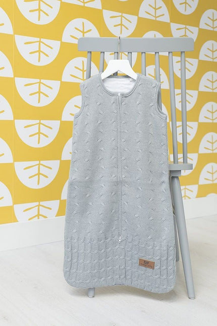 Baby's Only Slaapzak Baby Cable Grijs 70cm - Baby's Only - Babywinkel - 8719075024546