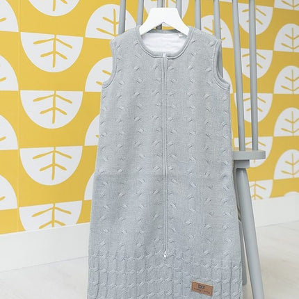 Baby's Only Slaapzak Baby Cable Stonegreen 70cm - Baby's Only - Babywinkel - 8719497043811