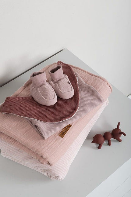 Baby's Only Wiegdeken Breeze Oud Roze - Baby's Only - Babywinkel - 8720088330814