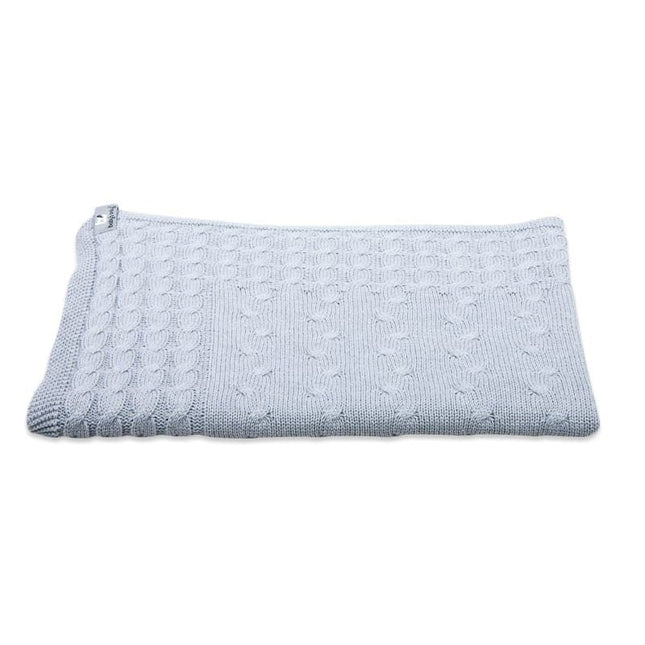Baby's Only Wiegdeken Cable Grijs - Baby's Only - Babywinkel - 8718481181508