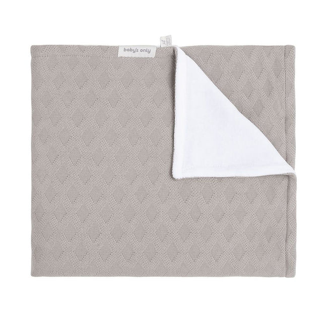 Baby's Only Wiegdeken Chenille Reef Urban Taupe - Baby's Only - Babywinkel - 8720512360707