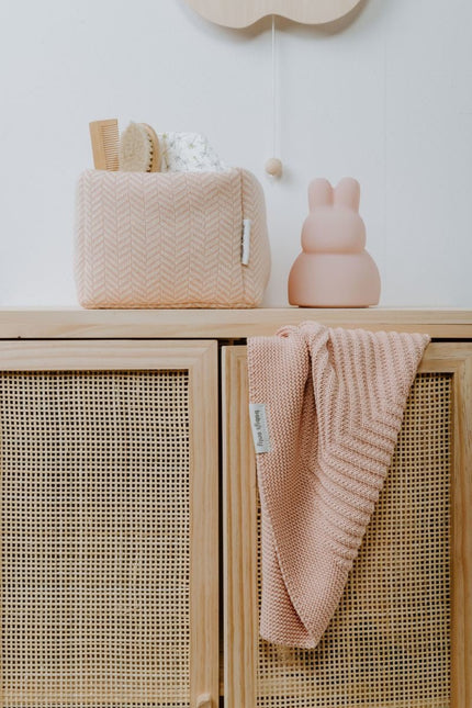 Baby's Only Wiegdeken Grace Blush 70x95cm - Baby's Only - Babywinkel - 8720791354428