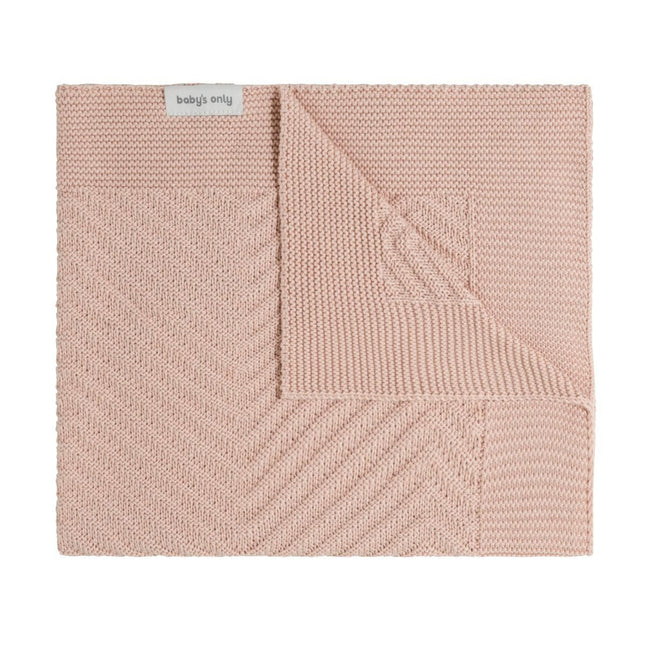 Baby's Only Wiegdeken Grace Blush 70x95cm - Baby's Only - Babywinkel - 8720791354428