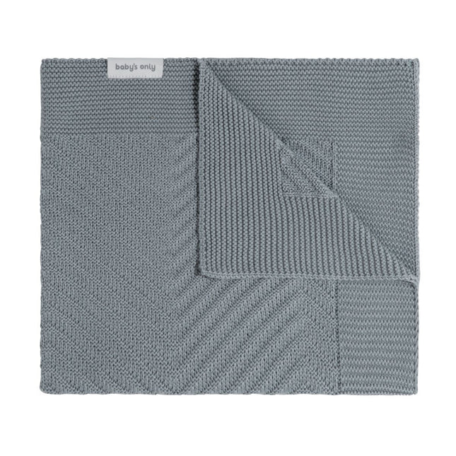 Baby's Only Wiegdeken Grace Nordic Blue 65x75cm - Baby's Only - Babywinkel - 8720791354527