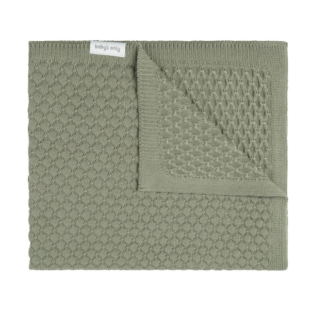 Baby's Only Wiegdeken Sky - Chunky Urban Green - Baby's Only - Babywinkel - 8720512366662