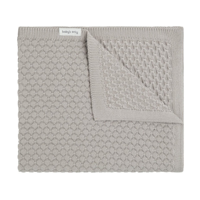 Baby's Only Wiegdeken Sky - Chunky Urban Taupe - Baby's Only - Babywinkel - 8720512366679