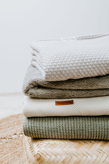 Baby's Only Wiegdeken Sky - Chunky Urban Taupe - Baby's Only - Babywinkel - 8720512366679