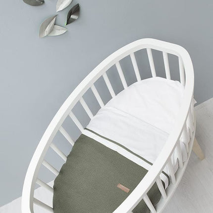 Baby's Only Wiegdeken Soft Classic Stonegreen - Baby's Only - Babywinkel - 8719075020289