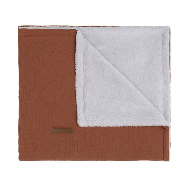 Baby's Only Wiegdeken Teddy Breeze Roest - Baby's Only - Babywinkel - 8720512360035