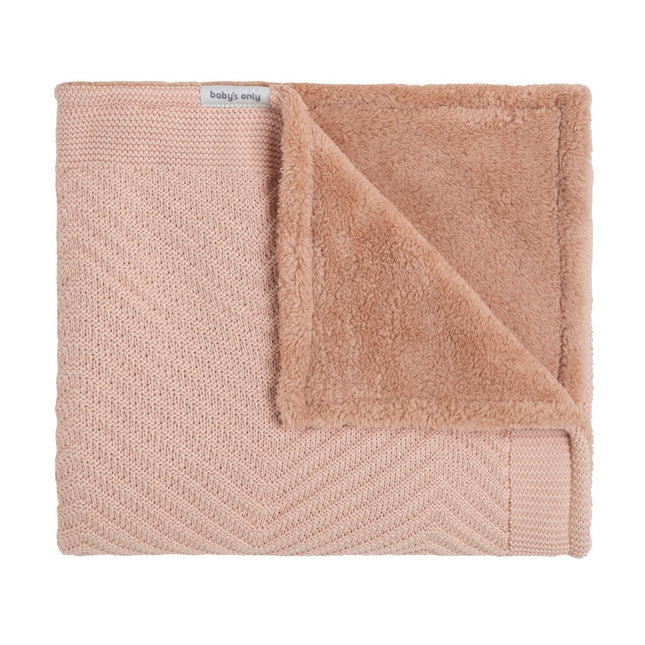 Baby's Only Wiegdeken Teddy Grace Blush - Baby's Only - Babywinkel - 8720791357979