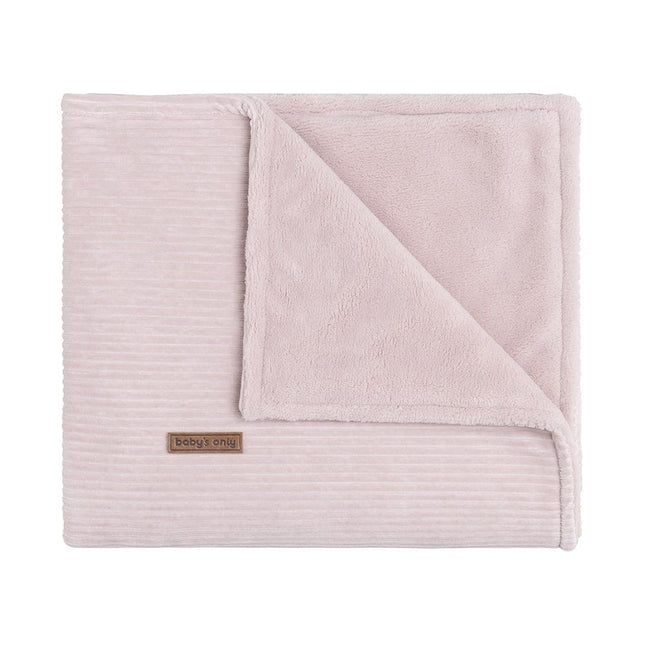Baby's Only Wiegdeken Teddy Sense Oud Roze - Baby's Only - Babywinkel - 8720088334249