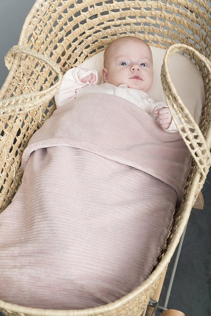 Baby's Only Wiegdeken Teddy Sense Oud Roze - Baby's Only - Babywinkel - 8720088334249