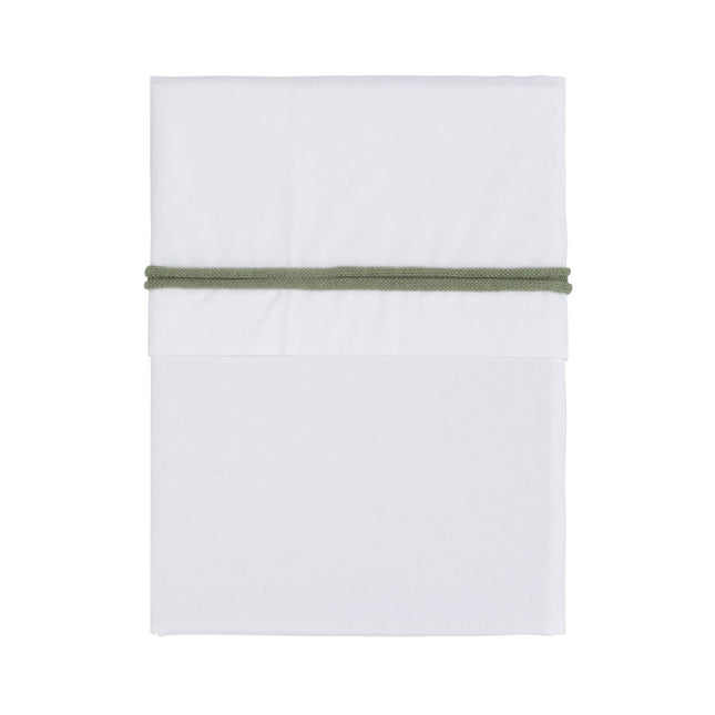 Baby's Only Wieglaken Gebreid Bies Urban Green/Wit - Baby's Only - Babywinkel - 8720512367430