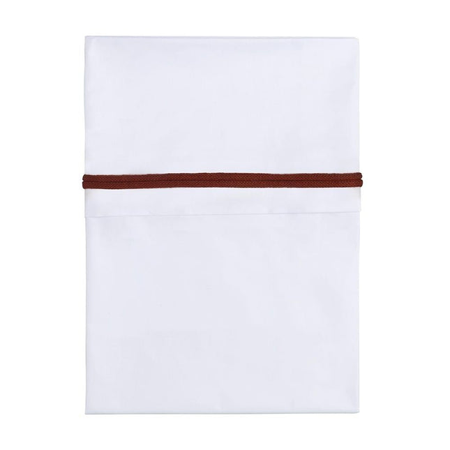 Baby's Only Wieglaken Gebreide Bies Brique/Wit koop je bij Babywinkel