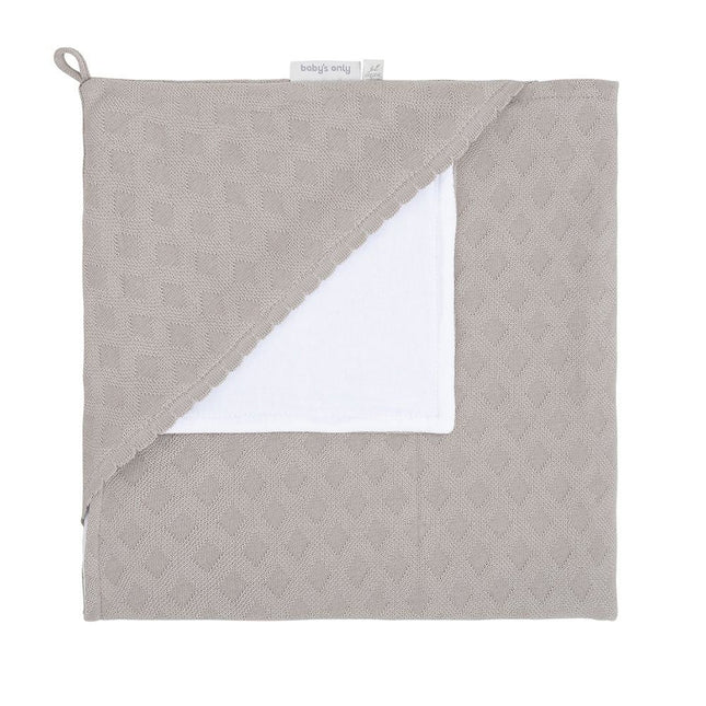 Baby's Only Wikkeldeken Baby Chenille Reef Urban Taupe - Baby's Only - Babywinkel - 8720512360943
