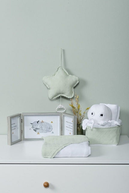Baby's Only Wikkeldeken Baby Chenille Reef Urban Taupe - Baby's Only - Babywinkel - 8720512360943