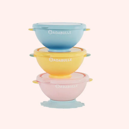 Badabulle Baby Kom Anti - Slip 330ml 3St - Badabulle - Babywinkel - 3661276177475